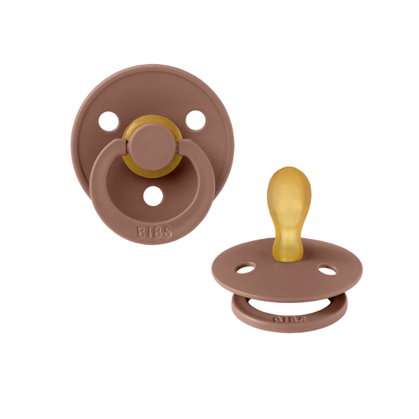 Ty ngậm núm tròn silicone BIBS Onesize (0-3 tuổi)