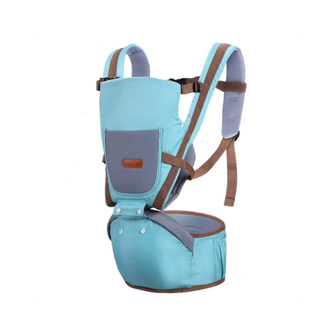 Địu em bé 4 tư thế Babylab xanh (từ 3-24m)