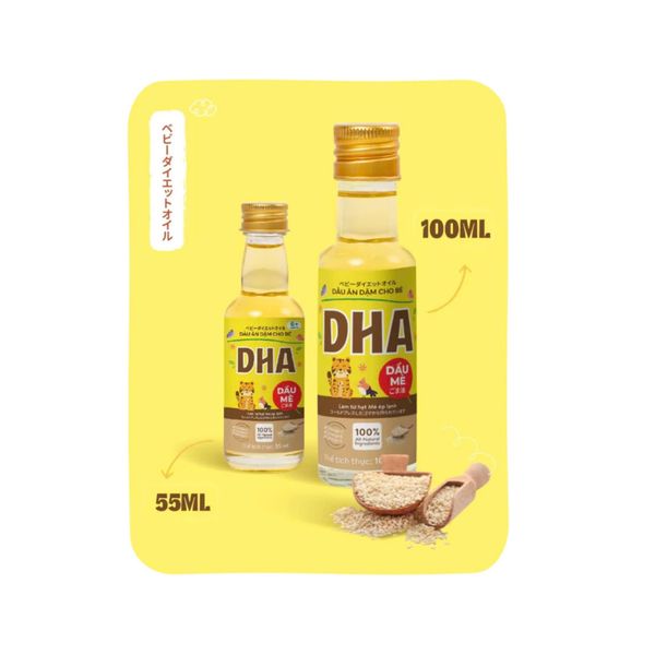 Dầu ăn dặm DHA (dầu mè)