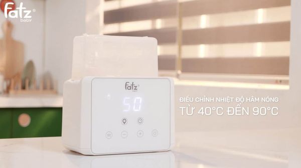Máy hâm sữa tiệt trùng điện tử Duo 3- Fatzbaby - B3093VN