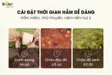 Nồi nấu cháo chậm Bear 1,6L