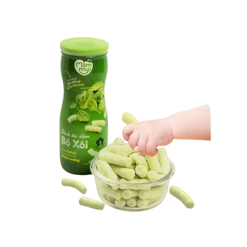 Bánh ăn dặm hũ Mămmy vị bó xôi