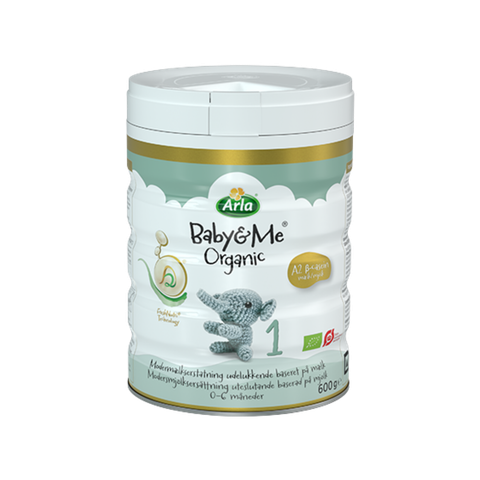 Sữa Arla Baby&Me Organic A2 số 1 (600g) cho bé từ 0-6 tháng tuổi