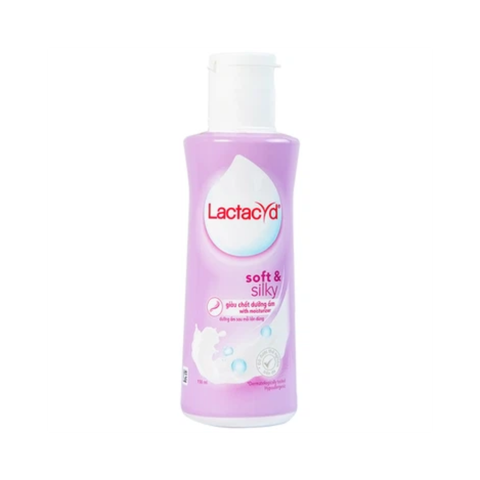 Dung dịch vệ sinh phụ nữ Lactacyd Soft & Silky 150ml