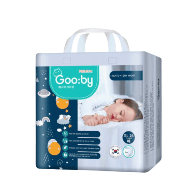 Tã Gooby Premium Đêm Quần XL-28 (cũ XL-26) (11 - 16 kg)