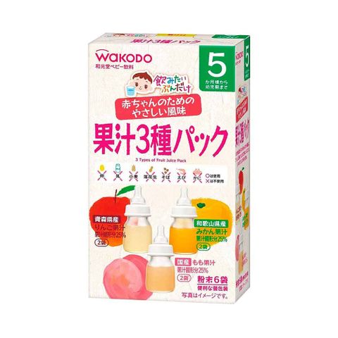 Trà Wakodo hoa quả tổng hợp (từ 5 tháng)