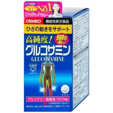 Viên uống bổ sung khớp Glucosamine Orihiro 900 viên