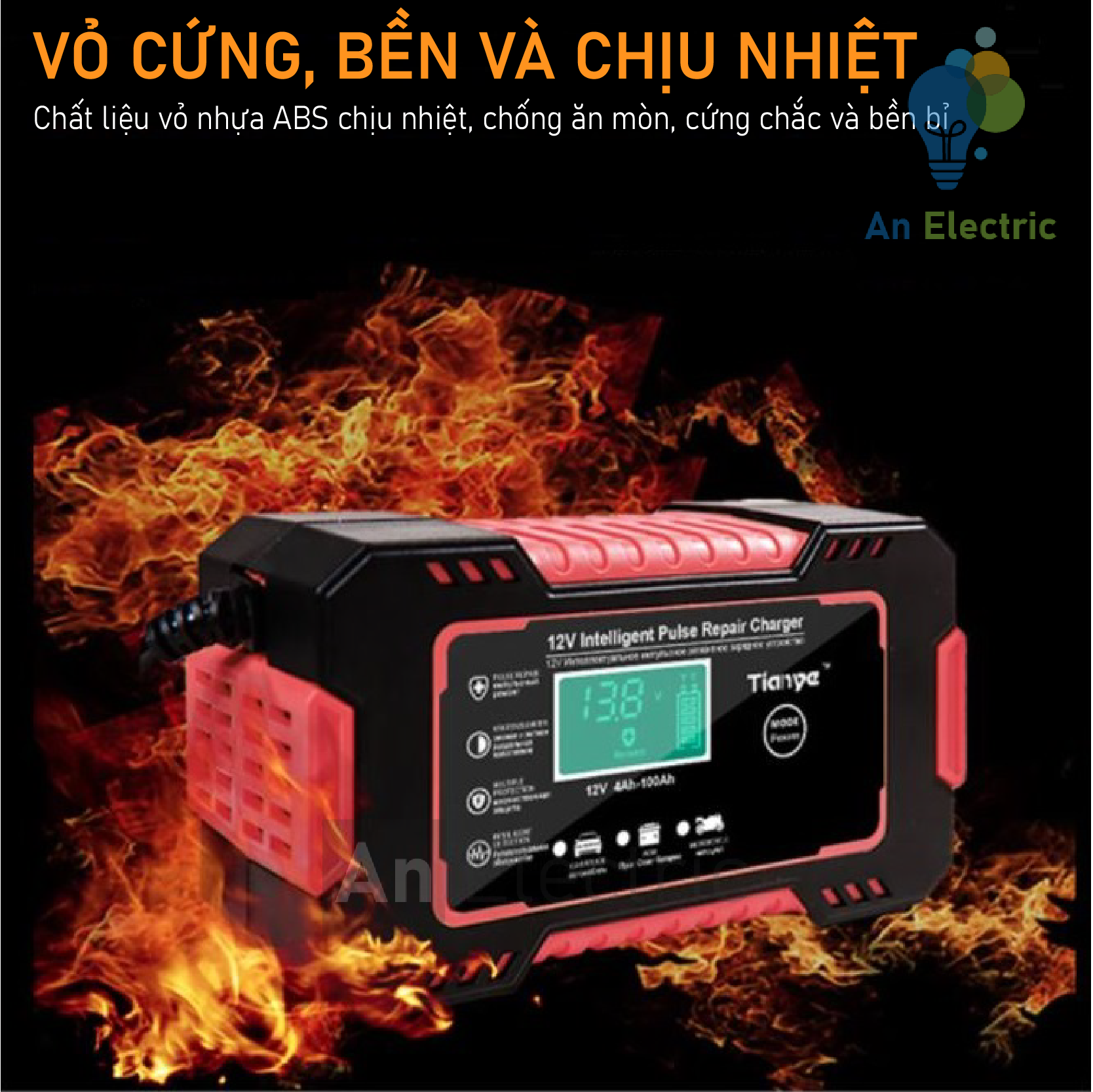 Cargador Reparador de Baterías de 12V: ¡Potencia y Rendimiento en un Solo Dispositivo! - Cargador Reparador De Baterías De 12v Pa