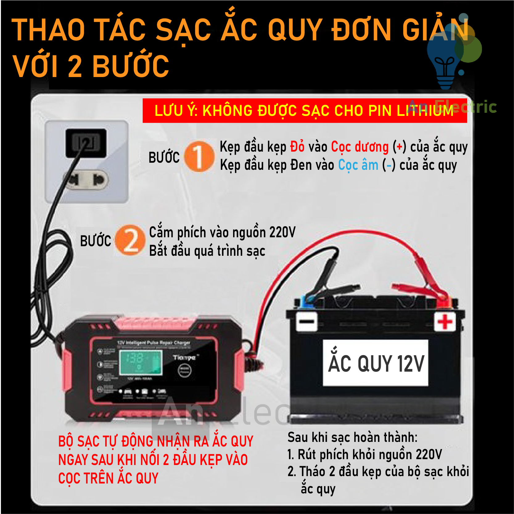 Cargador Reparador de Baterías de 12V: ¡Potencia y Rendimiento en un Solo Dispositivo! - Cargador Reparador De Baterías De 12v Pa
