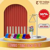  Combo: Chuông Định Âm 8 Nốt, Chuông Kẻng Tam Giác Và Chuông Đeo Tay Cho Học Sinh 