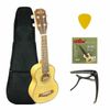  Đàn Ukulele Soprano 21 Inch Gỗ Thông Solid ASDA UK2110 