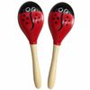  Maracas Lục Lạc Cầm Tay Gỗ Màu Sắc 