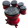  Bộ Trống Dân Tộc Hát Chầu Văn Gỗ Đỏ 
