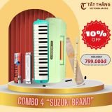  Combo: Kèn Phím Melodion, Harmonica, Sáo Recorder Suzuki 