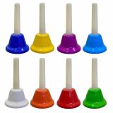  Combo: Chuông Định Âm 8 Nốt, Chuông Kẻng Tam Giác Và Chuông Đeo Tay Cho Học Sinh 