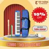  Combo: Kèn Phím Melodica 37 Nốt, Harmonica 24 Lỗ Và Sáo Recorder Cho Học Sinh 