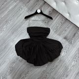  A95 - ÁO ỐNG PEPLUM KHÔNG DÂY 