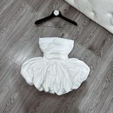  A95 - ÁO ỐNG PEPLUM KHÔNG DÂY 