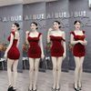 D70 - Đầm Body Nhún Dáng Ngắn Mai Bùi Store