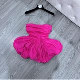  A95 - ÁO ỐNG PEPLUM KHÔNG DÂY 