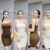 D87 - Đầm Body 2S Lông Vũ Dáng Ngắn Mai Bùi Store