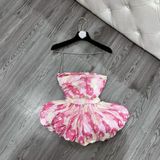  A95 - ÁO ỐNG PEPLUM KHÔNG DÂY 