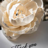  Cielo Cặp nhẫn cưới vàng trắng Moissanite CP-Cielo-WG10 