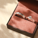  Hebe Cặp nhẫn vàng trắng Moissanite CP-Hebe-WG10 