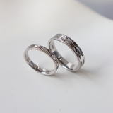  Merris Cặp nhẫn vàng trắng Moissanite CP-Merris-WG10 