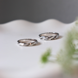  Ophelia Cặp nhẫn vàng trắng Moissanite CP-Ophelia-WG10 