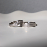  Velora Cặp nhẫn vàng trắng Moissanite CP-Velora-WG10 