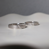  Velora Cặp nhẫn vàng trắng Moissanite CP-Velora-WG10 