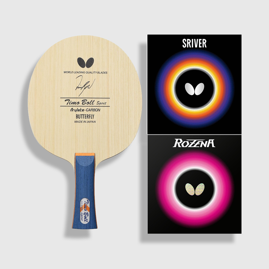 COMBO TIMO BOLL SPIRIT – ROZENA – SRIVER