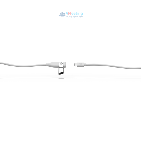 Cáp Nối Dài Micro Thiết Bị Họp Trực Tuyến Logitech Rally 10M | White-1
