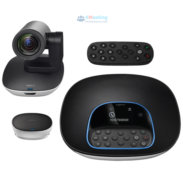 Bộ Thiết Bị Họp Trực Tuyến Logitech Group