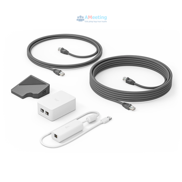 Cổng Kết Nối Cho Thiết Bị Họp Trực Tuyến Logitech CAT5E Kit | Graphite
