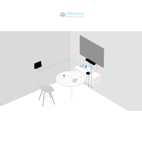 Giá Treo Tường Logitech Tap Wall Mount-1