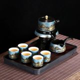  Bộ pha trà lười tự động tại nhà  Chất liệu sứ + bộ lọc thép không gỉ 