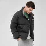  ÁO KHOÁC PHAO THỜI TRANG NAM CAO CẤP  sợi polyester 85% ; Sợi polyamit (nylon) 15% 