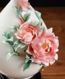  Bình trang trí hoa nở rộ Chất liệu sứ Sử dụng đồ trưng bày, quà tặng 