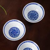 BỘ BÁT CƠM SỨ TRẮNG XANH CAO CẤP Chất liệu sản phẩm: Đất sét trắng cao cấp d13CM; chiều cao 6CM; 300ml 