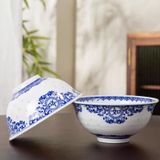  BỘ BÁT CƠM SỨ TRẮNG XANH CAO CẤP Chất liệu sản phẩm: Đất sét trắng cao cấp d13CM; chiều cao 6CM; 300ml 