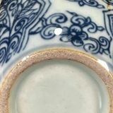  TÁCH TRÀ HOA GỐM SƯU TẦM KHÔNG RÕ NIÊN ĐẠI Chất liệu sản phẩm: gốm sứ  Kích cỡ: cỡ nòng 7cm; chiều cao 3,7cm 