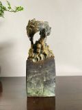  ẤN TRIỆN RỒNG NHẢ NGỌC đồng cũ mộc triện sắc nét. Nặng 2.2kg 