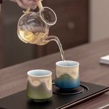  BỘ TÁCH TRÀ GỐM GIANG SƠN TỬ CẤM THÀNH  Chất liệu: gốm sứ cao cấp 