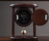  Đồng hồ để bàn  Vật liệu gỗ nguyên khối Kích cỡ 29cm*24*20*12.5cm 