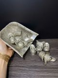  BỘ TIỀN XÚC PHÁT TÀI đồng tráng Bạc cũ Mang tới may mắn thịnh vượng 
