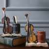 HỘP ĐỰNG BÚT VIOLIN CỔ ĐIỂN BK-CE000900VN-3860 Chất liệu: nhựa