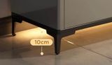  Tủ giày sang trọng Chất liệu composite + kim loại Sử dụng sắp xếp giày dép gọn gàng 