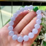  Vòng tay hạt sang trọng Chất liệu ngọc bích Sử dụng đồ trang sức, quà tặng Kt 10*10*10mm 
